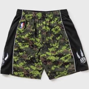 Toronto Raptors Camouflage Shorts